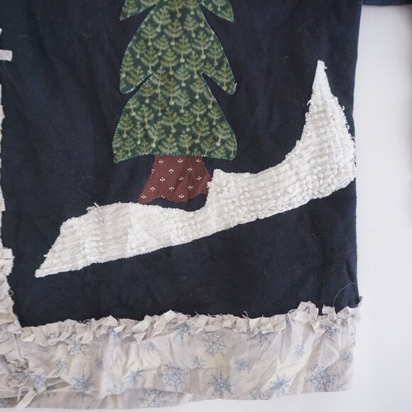 Vintage Fruit of the Loom Christmas Snowman Sweatshirt 2XL Holiday Festive - Picture 4 of 9